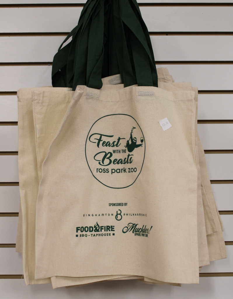 Logo Tote Bag "Feast with the Beasts"