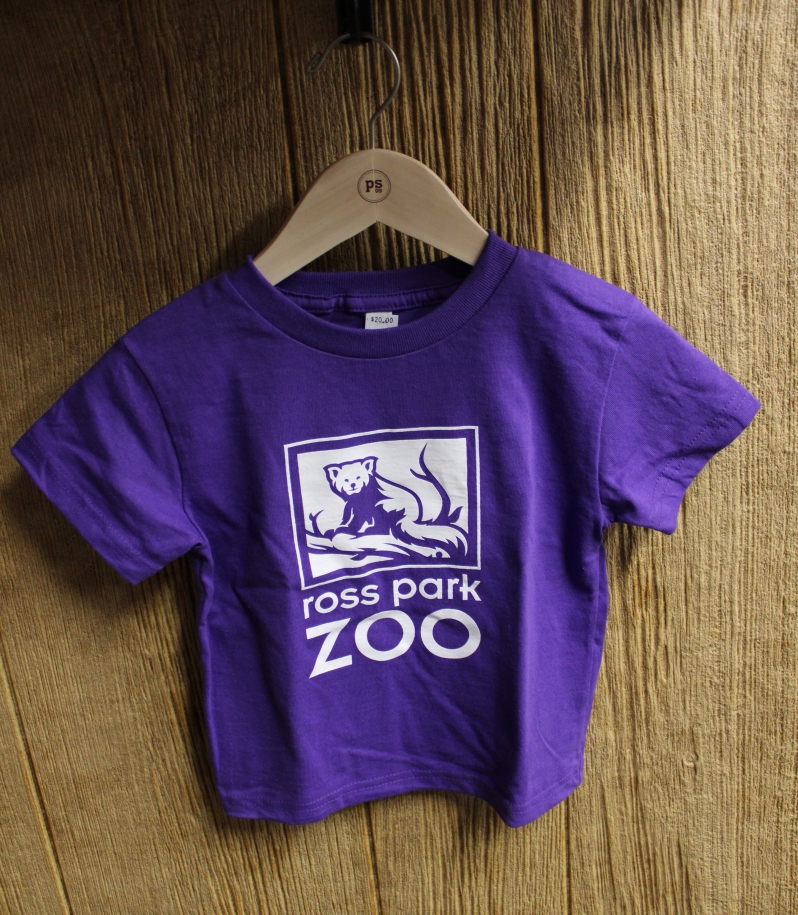 Logo T-Shirt Purple Kids